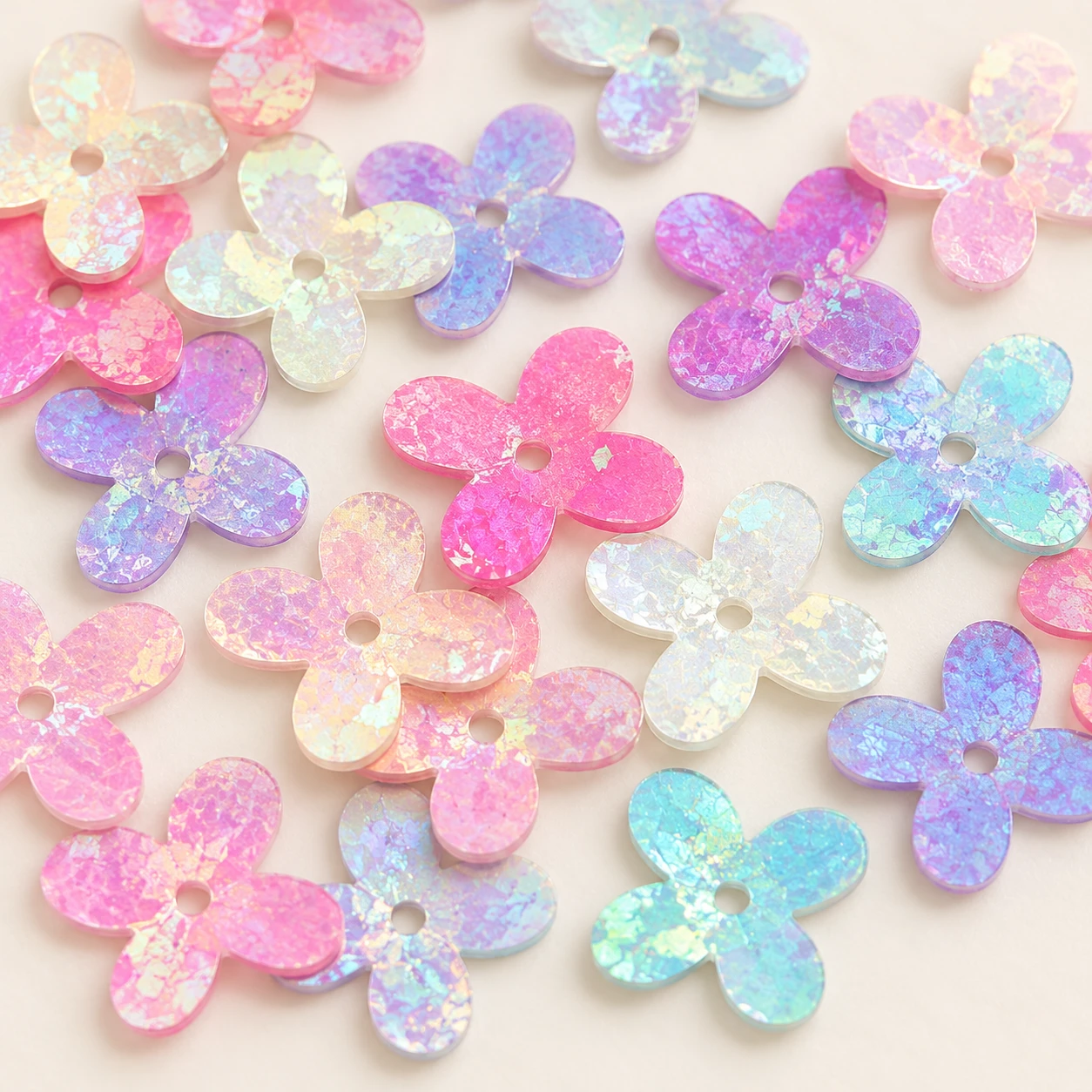 Flower Sequin Color Collection MA262 close-up showing the decorative shape and finish