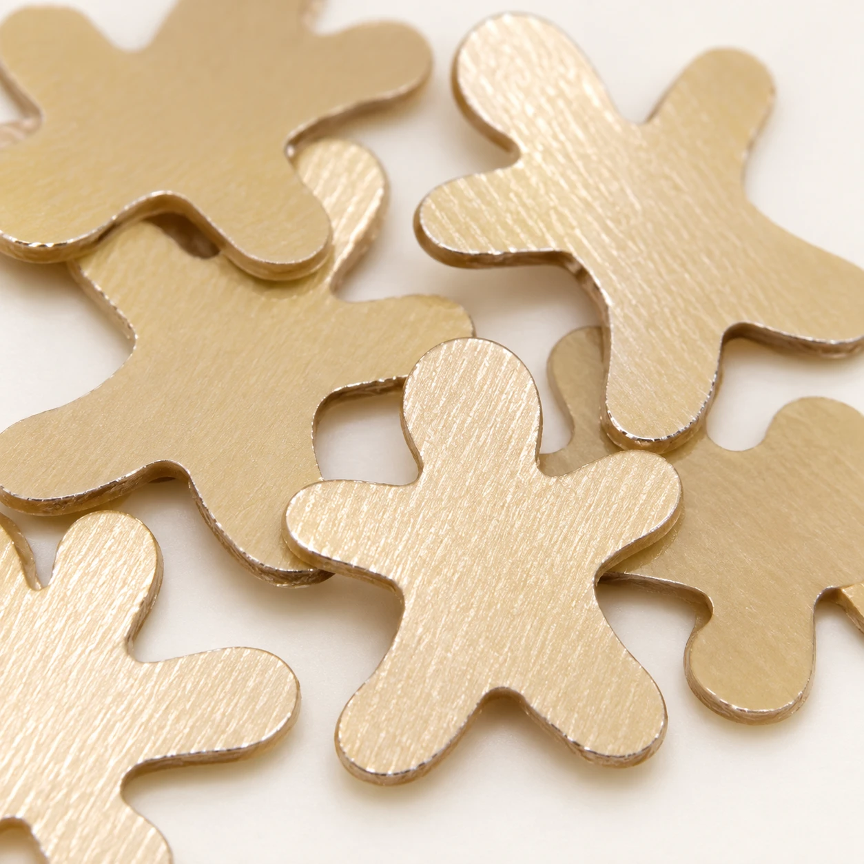Gingerbread Figure Sequins MA054 close-up showing the decorative shape and finish