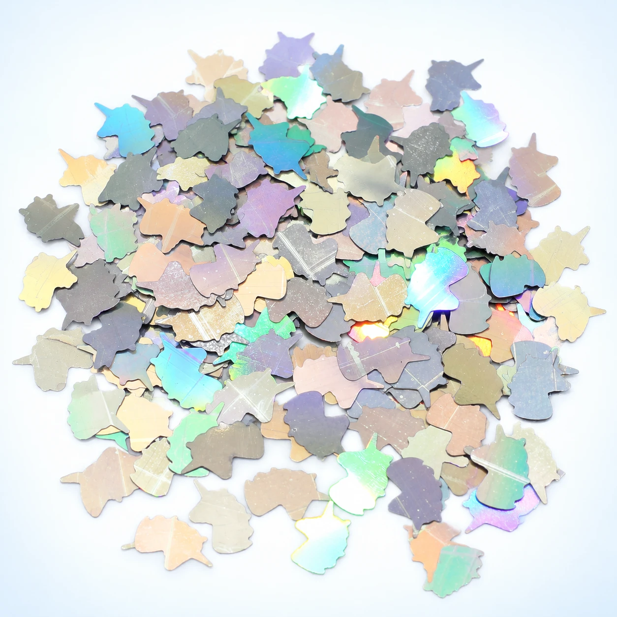 Mini Iridescent Unicorn Sequins MA104 on a clean light studio background
