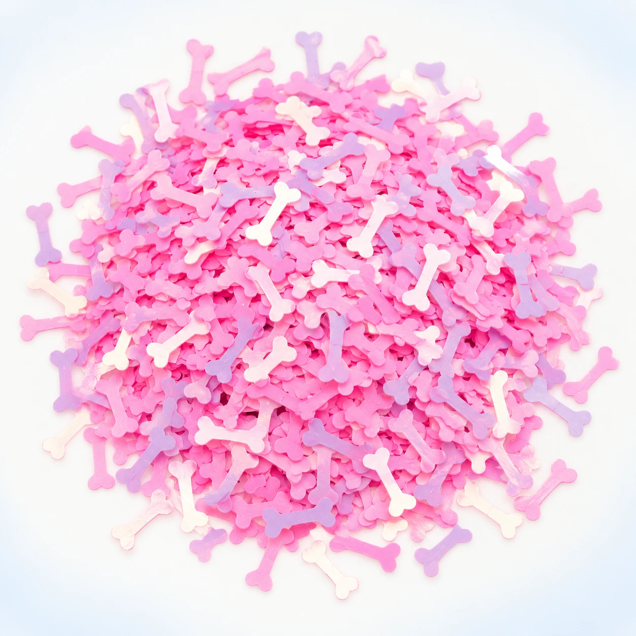 Pink Bone Confetti Sequins MA226 on a clean light studio background