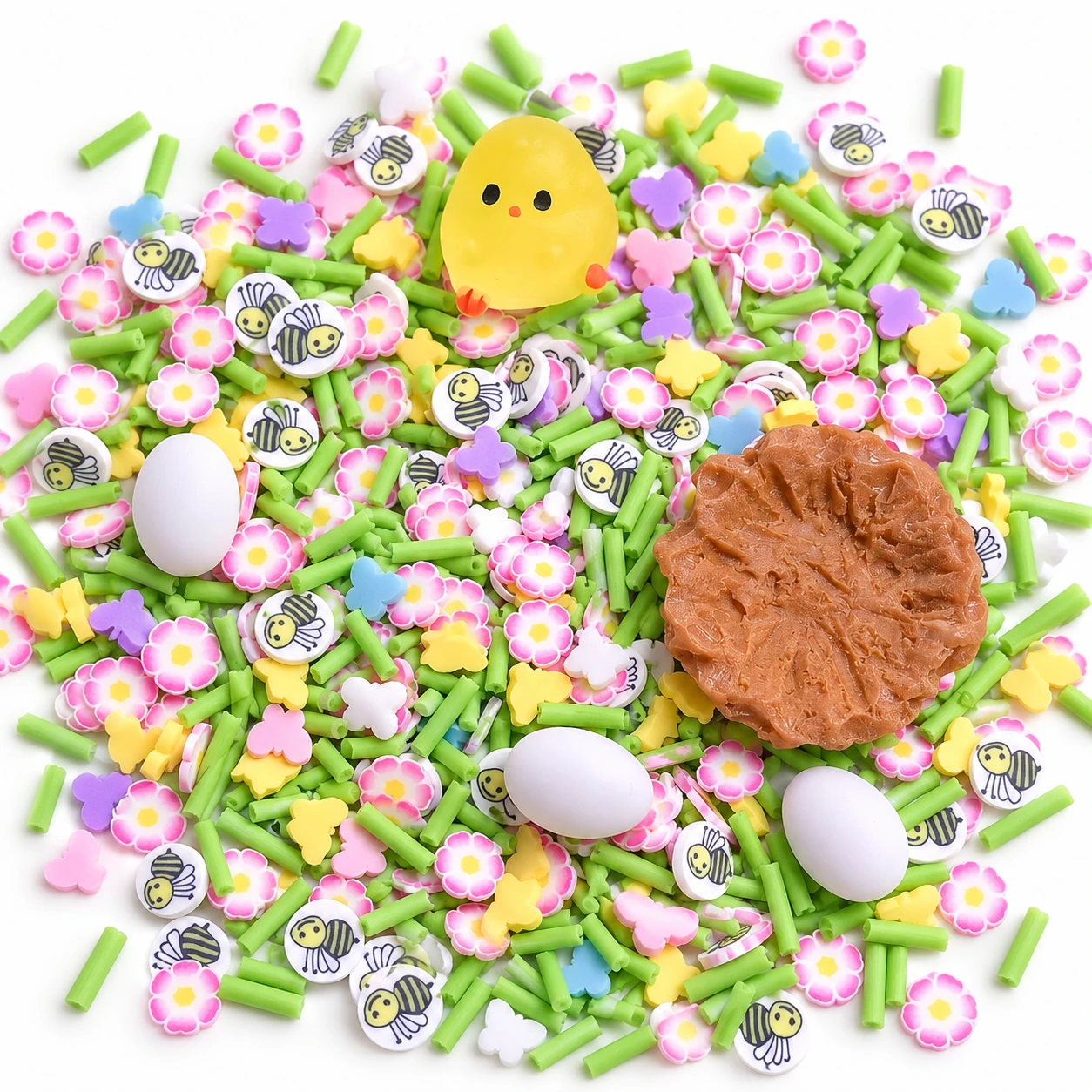 Detail visualization of chick & bee garden filler mix, SLM709