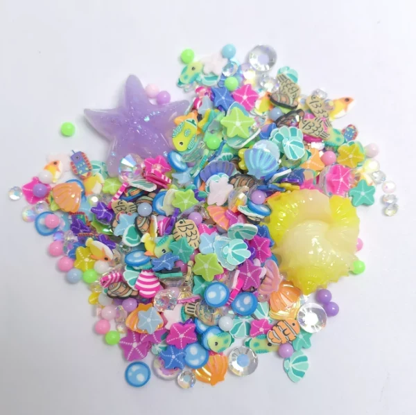 Resin art inclusions component reference